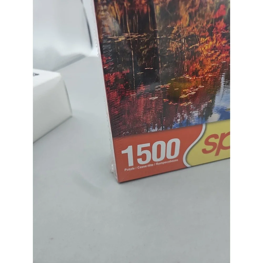 Springbok‎ 1500 Puzzle Autumn Reflections New Sealed Fall Scenery Leaves Trees